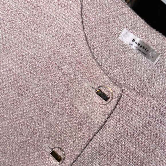 Women's Cream Textured Blazer - Picture 4 of 7